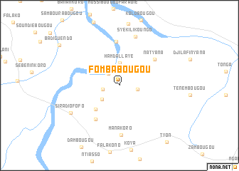 map of Fombabougou