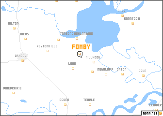 map of Fomby