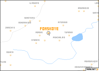 map of Fomskoye