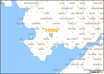 map of Fondo