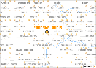 map of Fonds de Lavois
