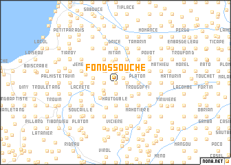 map of Fonds Souche