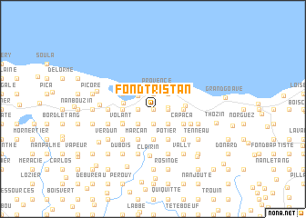 map of Fond Tristan