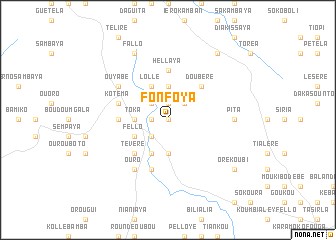 map of Fonfoya