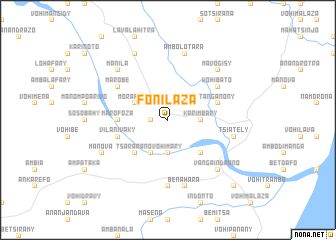 map of Fonilaza