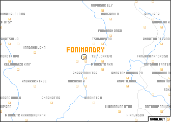 map of Fonimandry