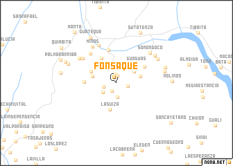 map of Fonsaque