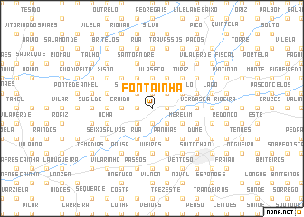 map of Fontainha