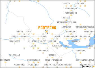 map of Fontecha