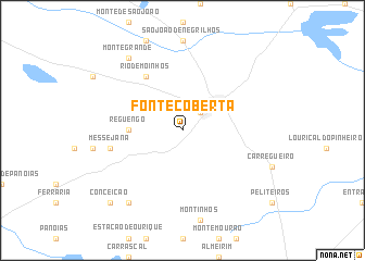 map of Fonte Coberta