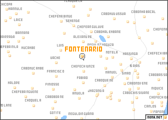 map of Fontenário