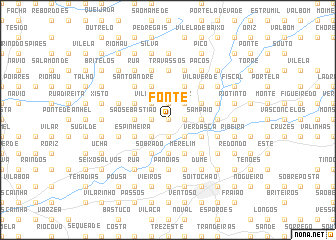 map of Fonte