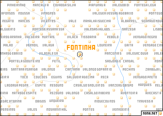 map of Fontinha