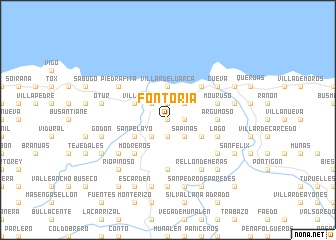 map of Fontoria