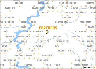 map of Forcados