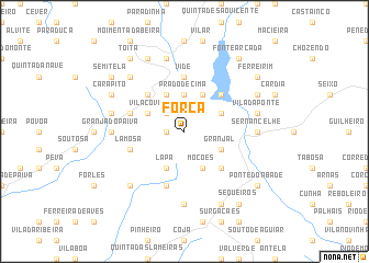 map of Forca