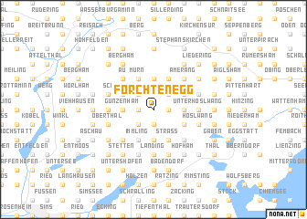 map of Forchtenegg