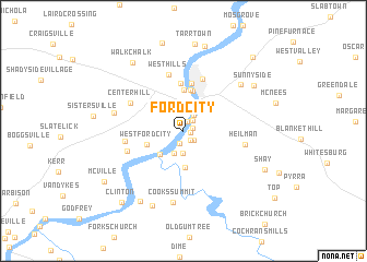 map of Ford City