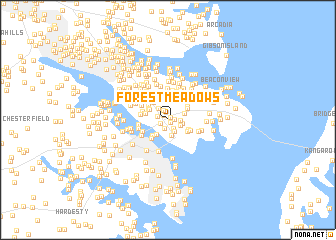 map of Forest Meadows