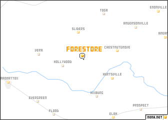 map of Fore Store