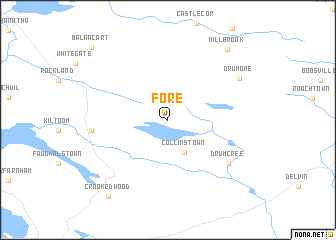 map of Fore