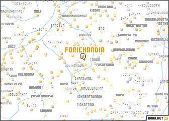 map of Fori Chāndia