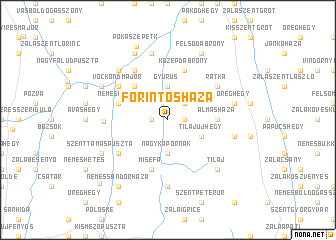 map of Forintosháza