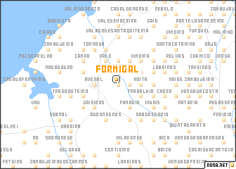 map of Formigal