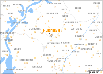 map of Formosa