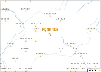 map of Fornace