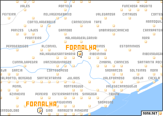 map of Fornalha