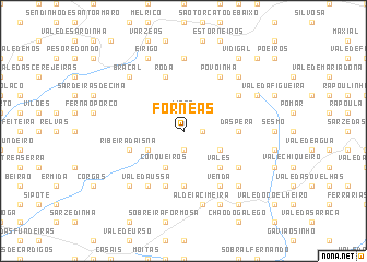 map of Forneas