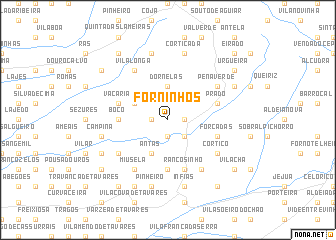 map of Forninhos