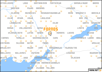 map of Fornos