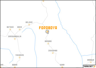 map of Foroboya