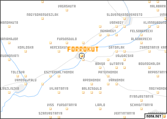 map of Forrókút