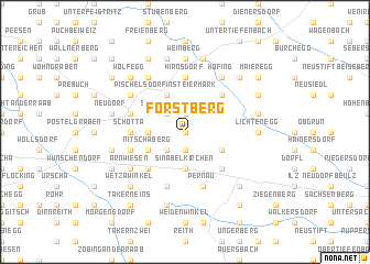 map of Forstberg