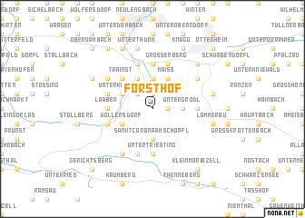 map of Forsthof