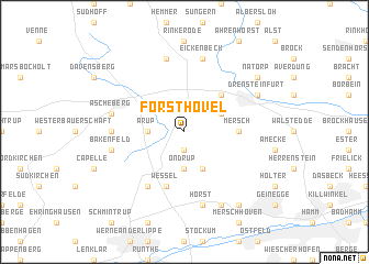 map of Forsthövel