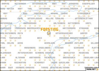 map of Forsting