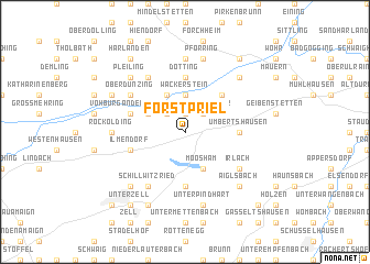 map of Forstpriel