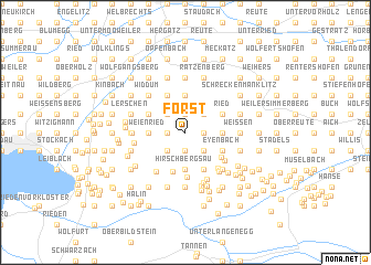 map of Forst