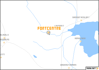 map of Fort Centre