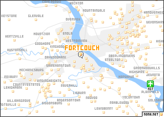 map of Fort Couch