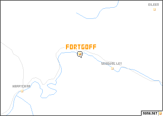 map of Fort Goff