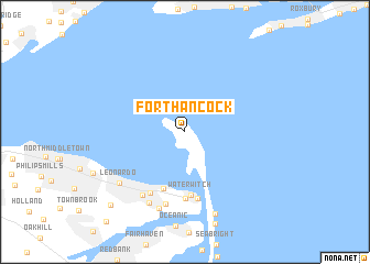 map of Fort Hancock