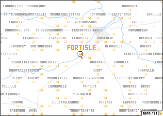 map of Fortisle