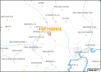 map of Fort Morris