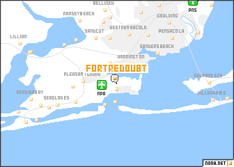 map of Fort Redoubt