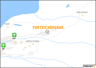 map of Fort Richardson